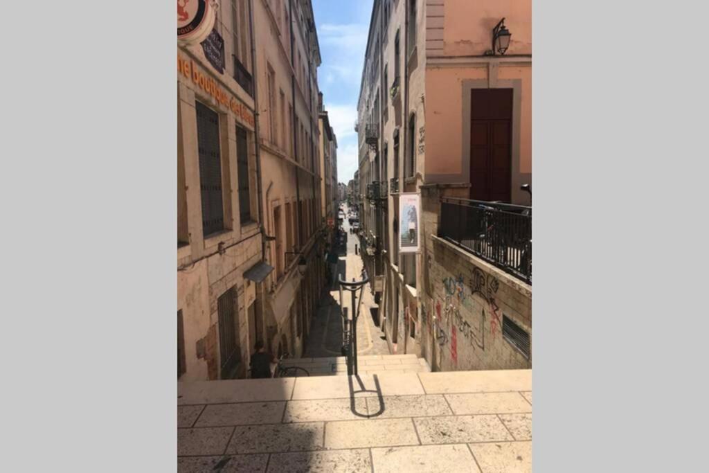 Appartement Entier - Refait A Neuf - Loft - City Center Lyon Exterior foto